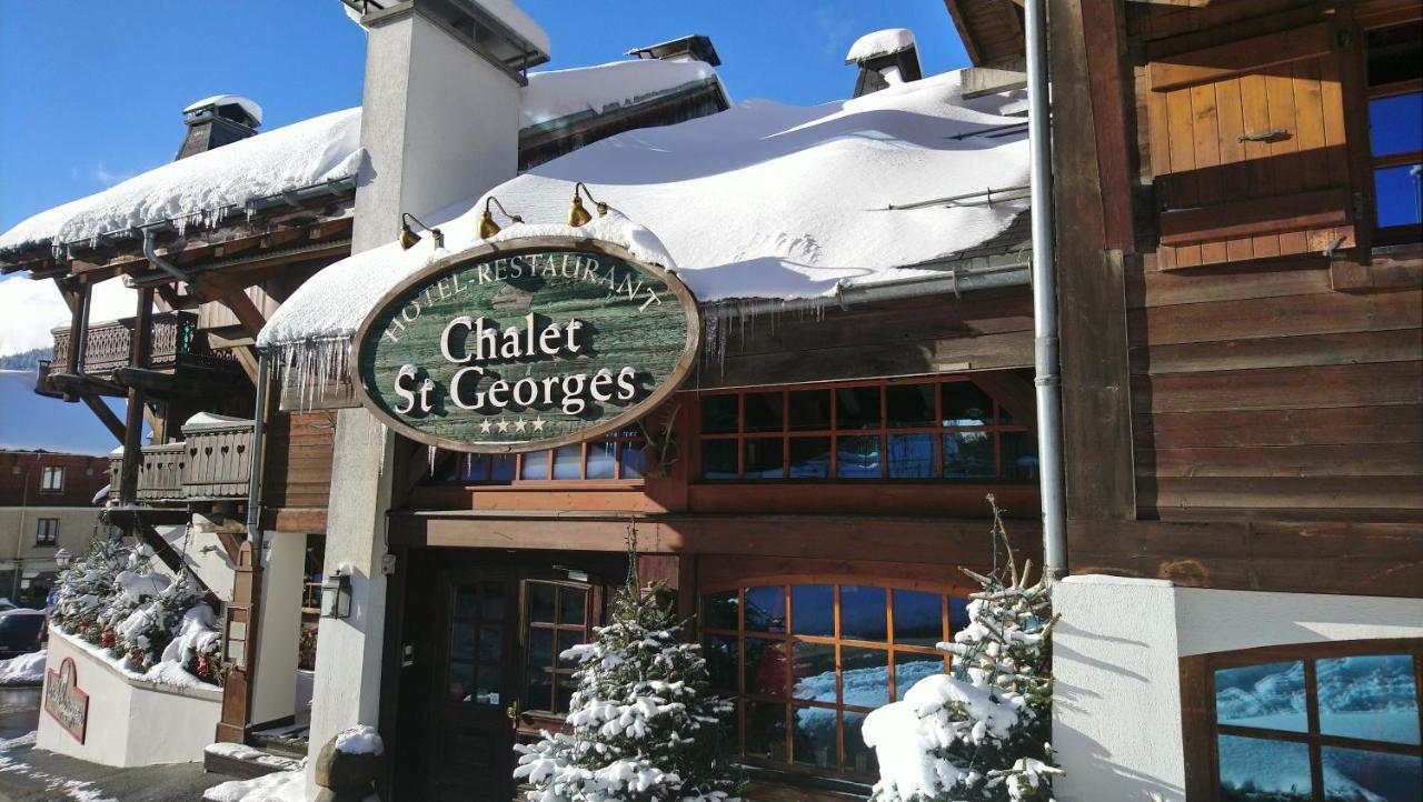 Hotel Chalet Saint-Georges Megeve Luaran gambar