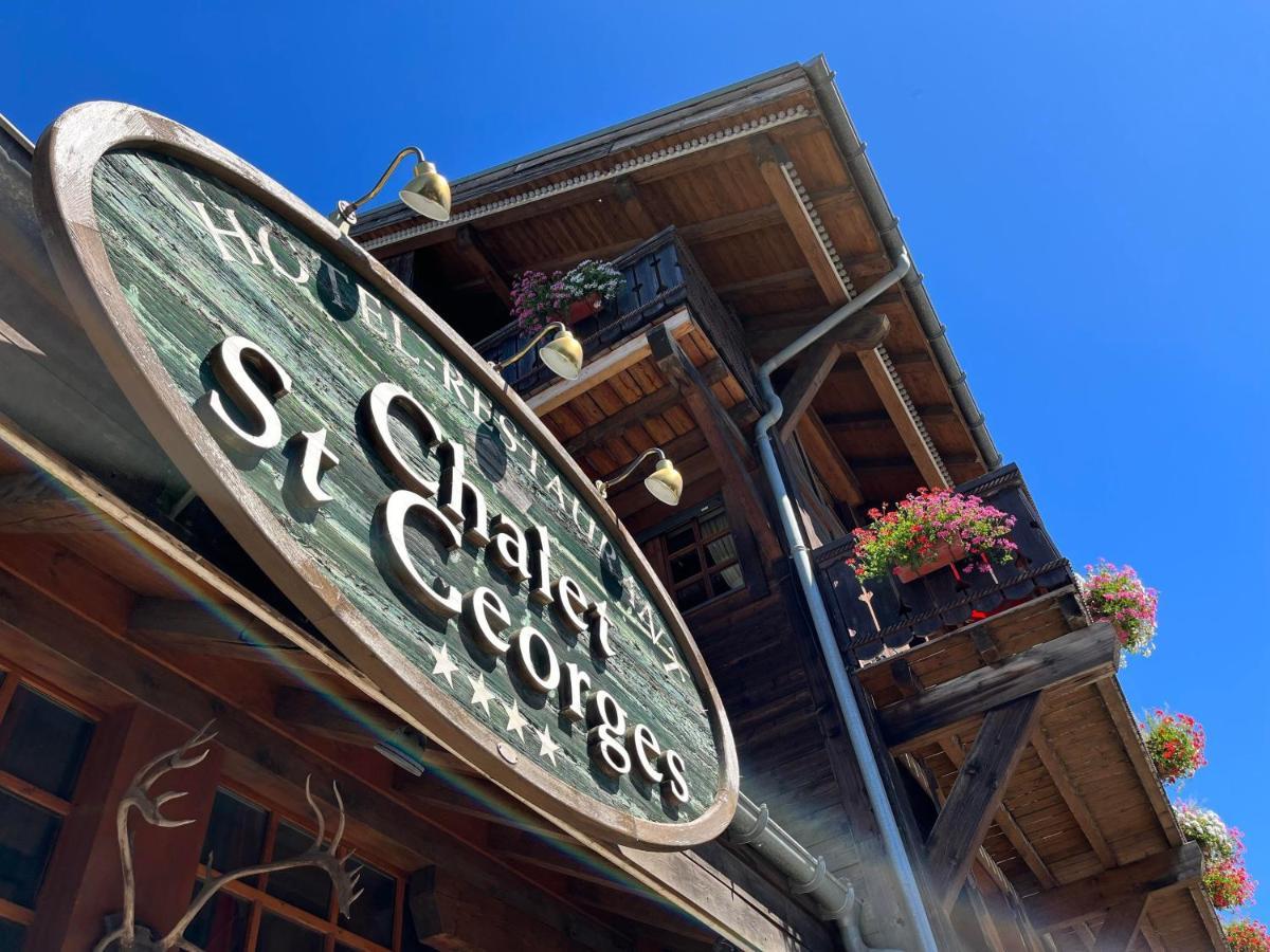 Hotel Chalet Saint-Georges Megeve Luaran gambar