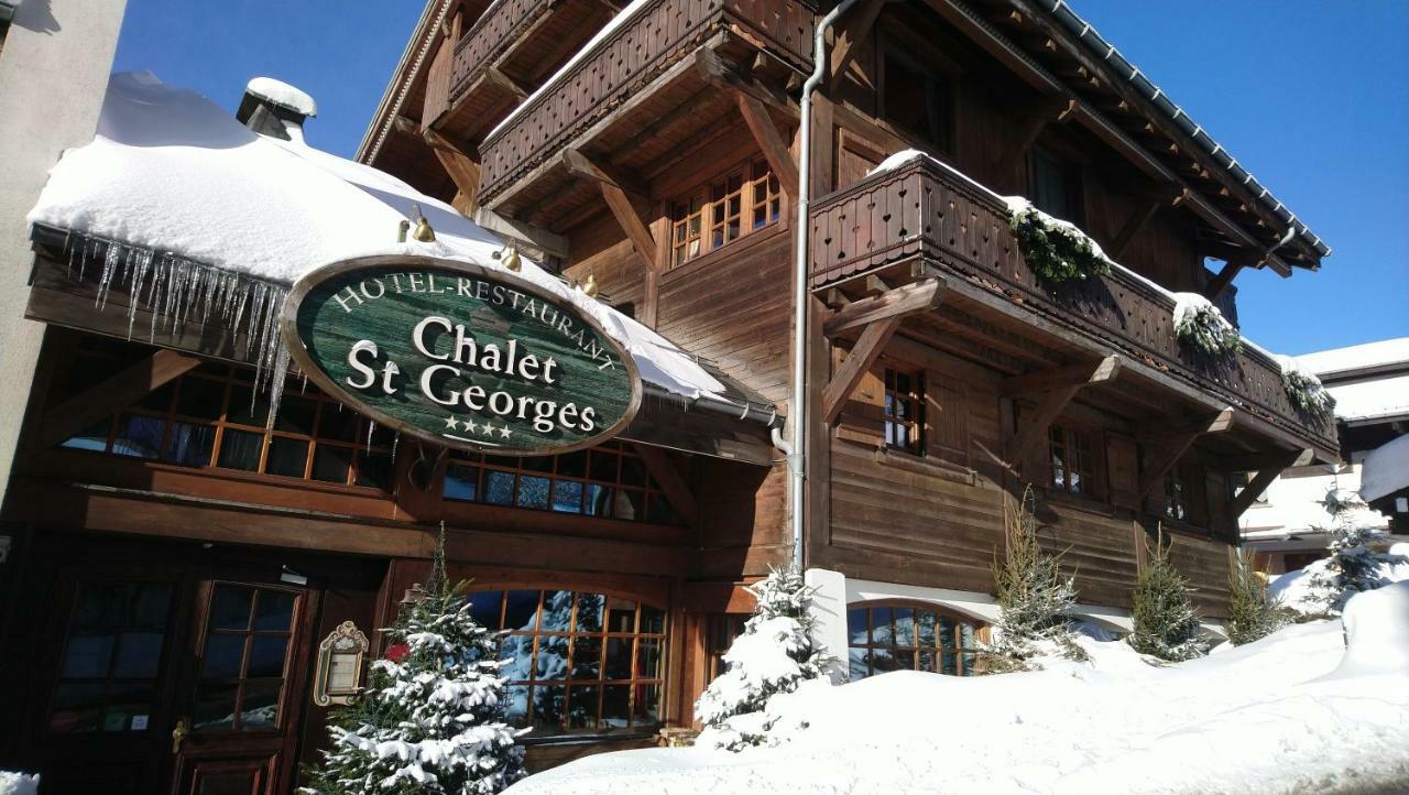 Hotel Chalet Saint-Georges Megeve Luaran gambar